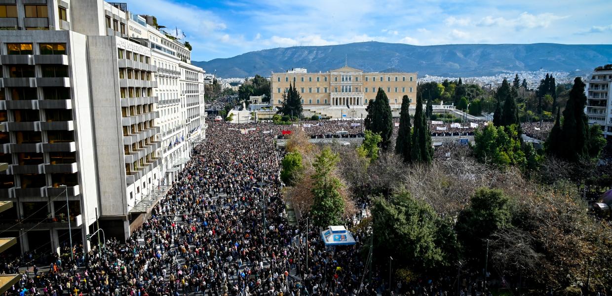 Τέμπη Σύνταγμα 26 Ιανουαρίου 2025