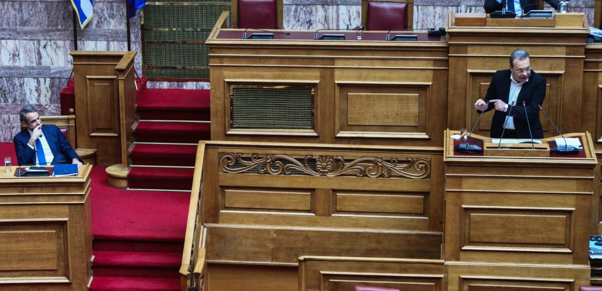 Σωκράτης Φάμελλος και Κυριάκος Μητσοτάκης