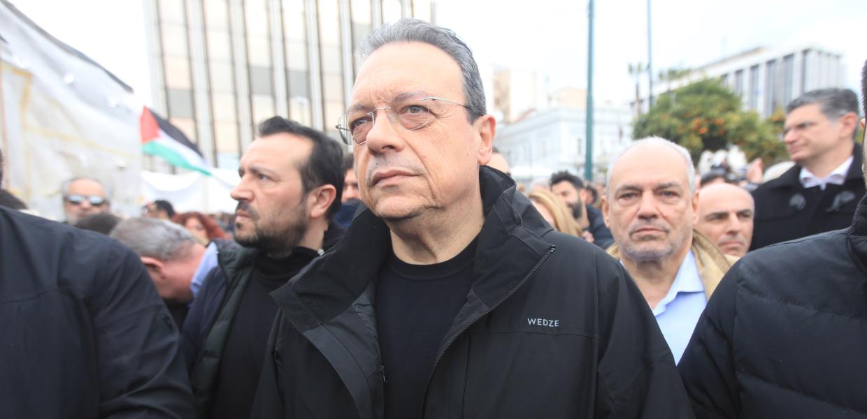 Ο Σωκράτης Φάμελλος στο Σύνταγμα, 28 Φεβρουαρίου 2025