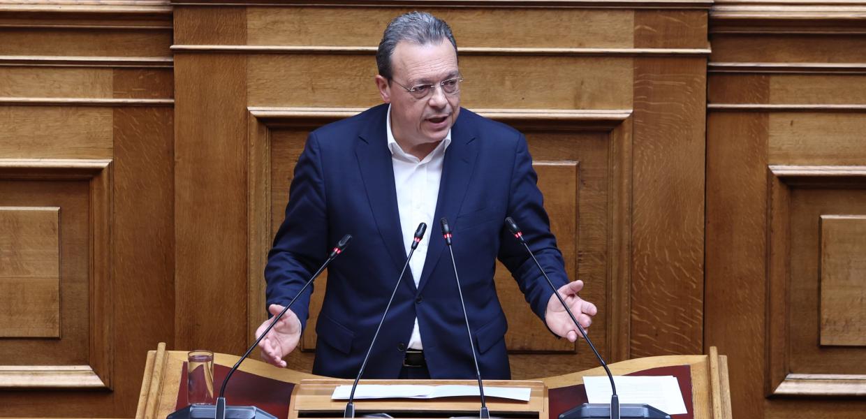 Ο Σωκράτης Φάμελλος στη Βουλή