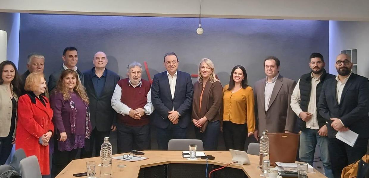 Συνάντηση Σωκράτη Φάμελλου με την Εύξεινο Λέσχη Ευρωπαίων Πολιτών