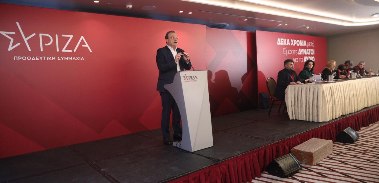 Ο Σωκράτης Φάμελλος στην Κεντρική Επιτροπή του ΣΥΡΙΖΑ - ΠΣ