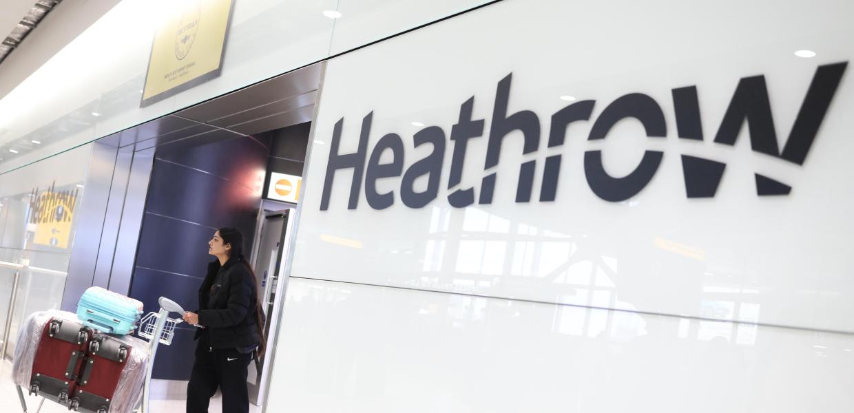 Heathrow Χίθροου αεροδρόμιο Λονδίνο