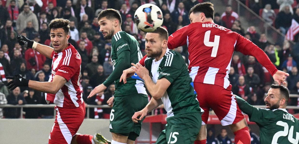 Παναθηναϊκός και Ολυμπιακός στο ποδόσφαιρο