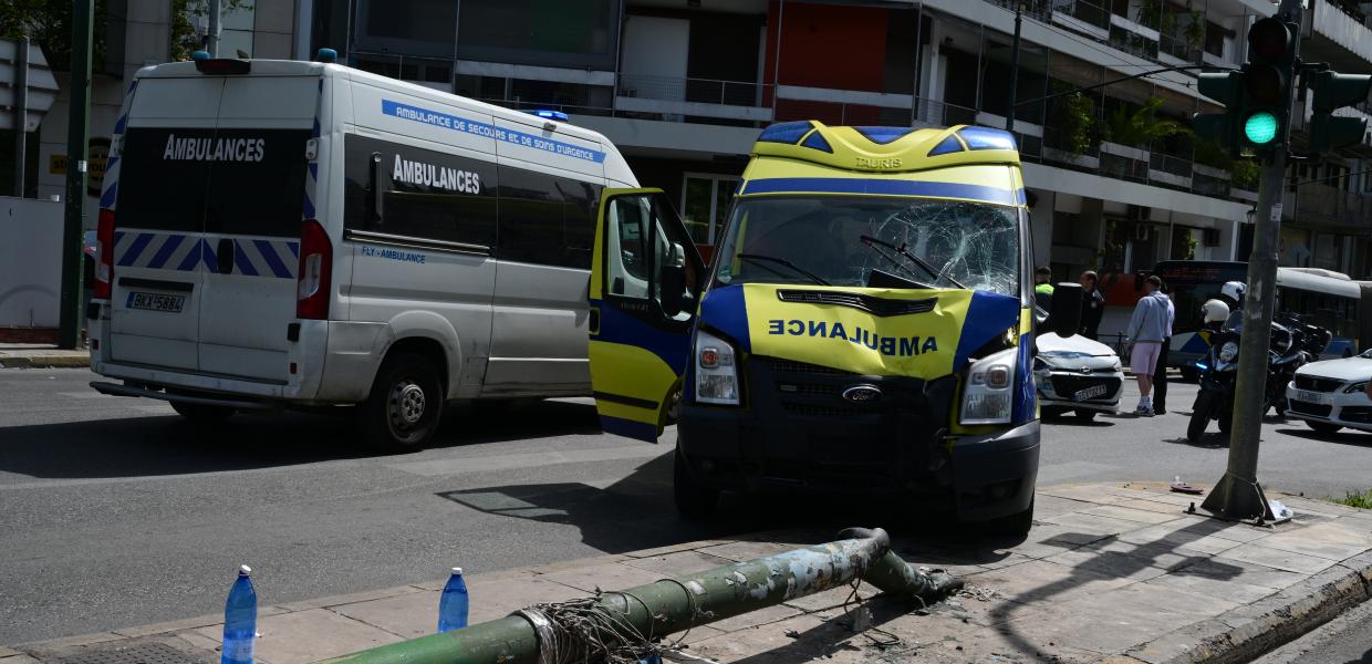 Τροχαίο στο κέντρο της Αθήνας