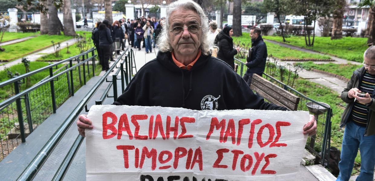 Ο Γιάννης Μάγγος