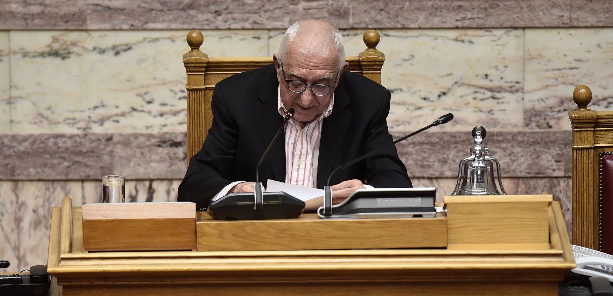 Ο Νικήτας Κακλαμάνης στη Βουλή
