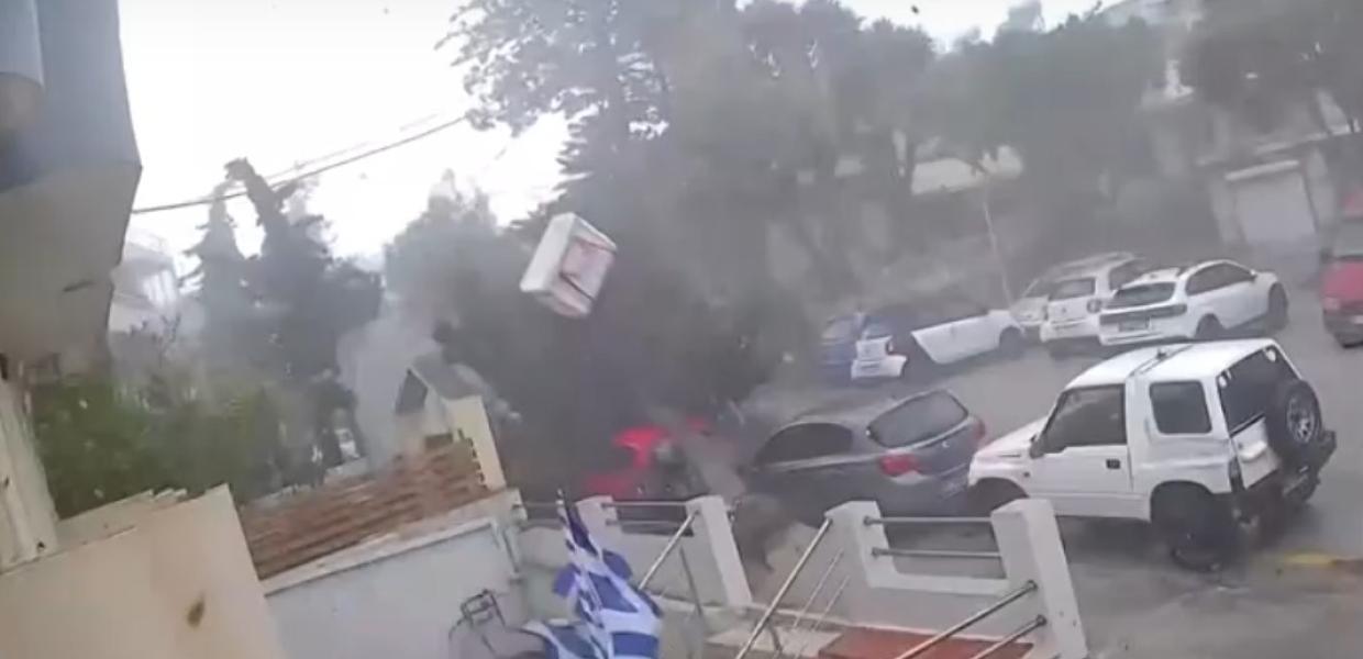 Κακοκαιρία στη Ρόδο