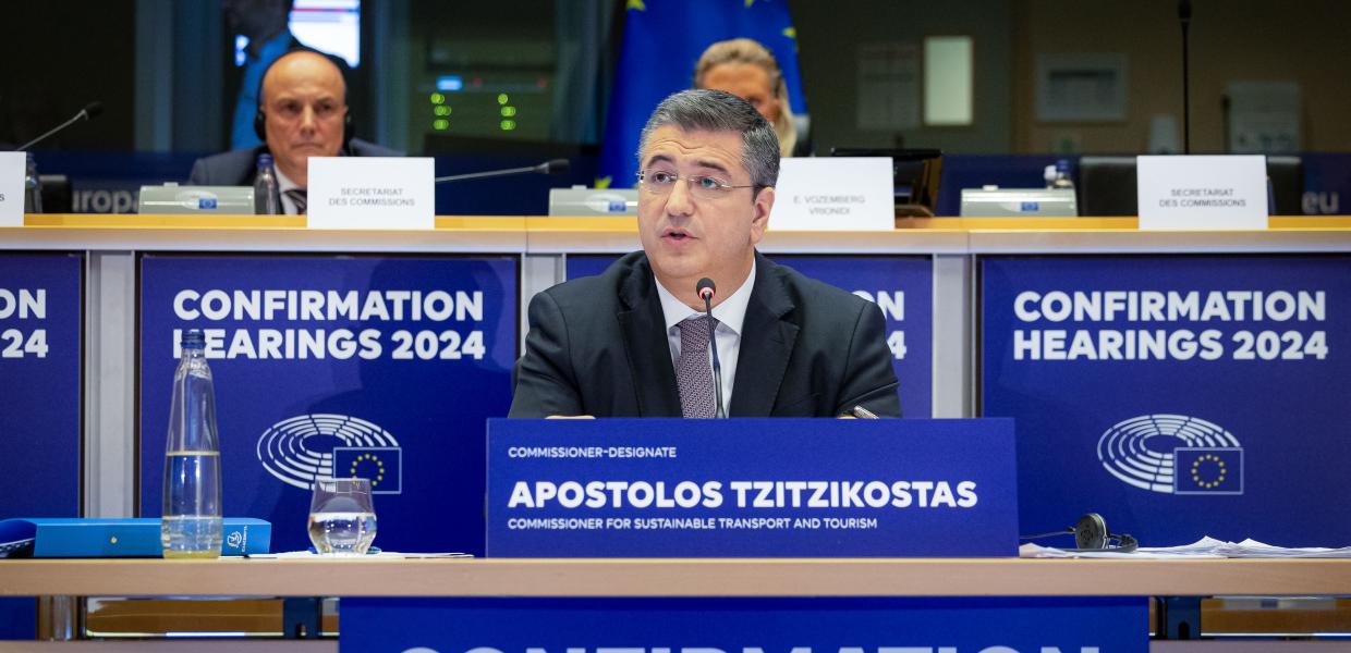 Ο Απόστολος Τζιτζικώστας στο Ευρωκοινοβούλιο