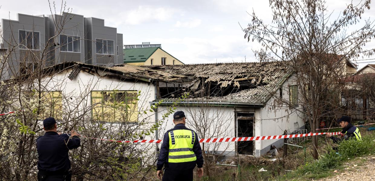 Φωτιά σε κλαμπ στη Βόρεια Μακεδονία