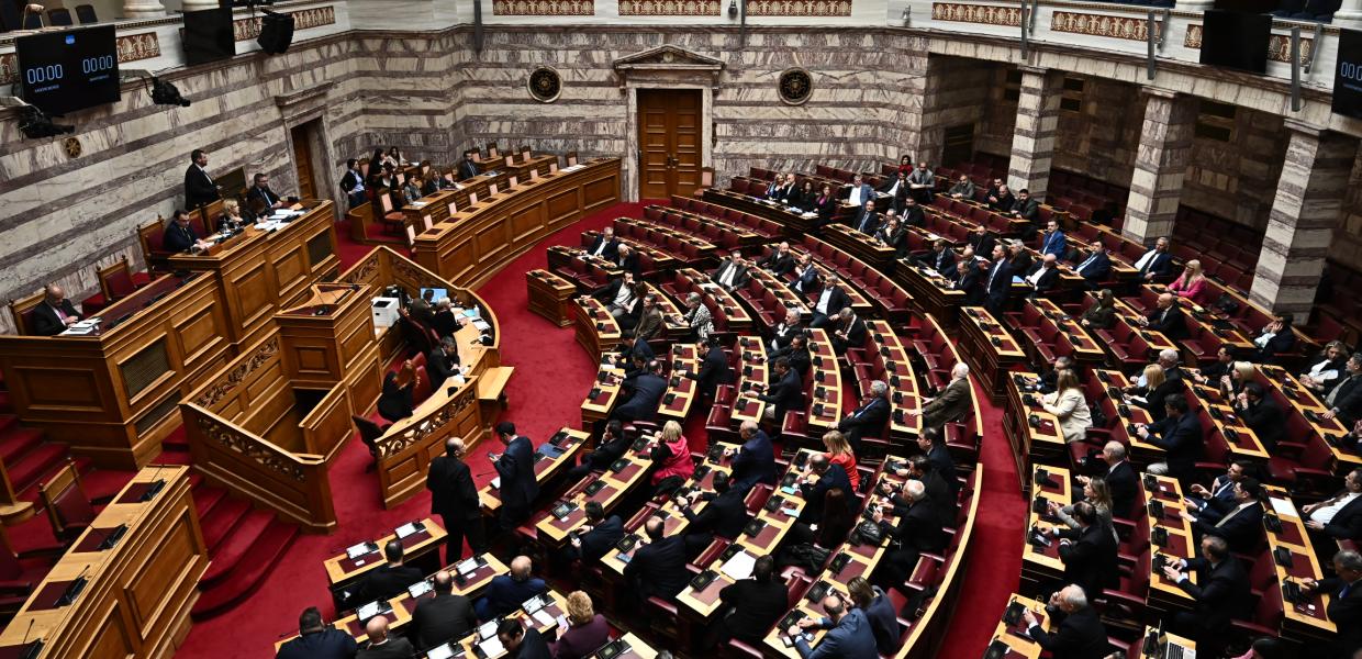 Η ολομέλεια στη Βουλή