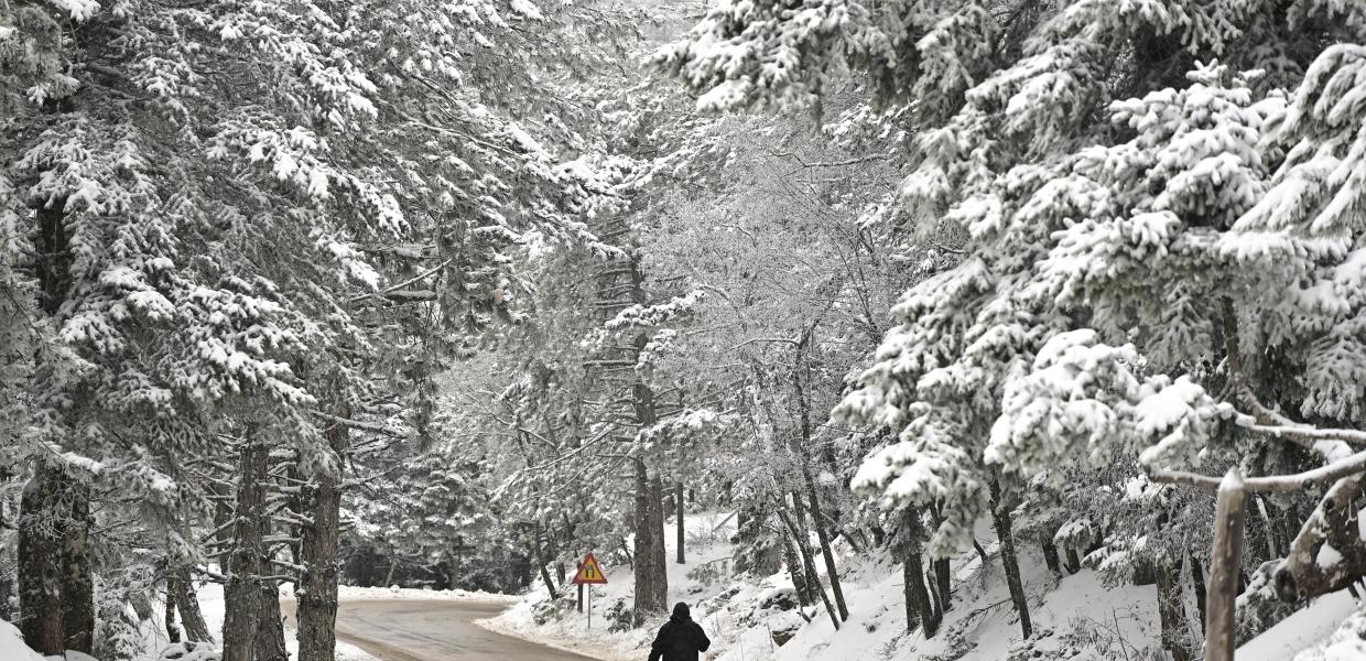 Χιόνι κακοκαιρία χειμώνας