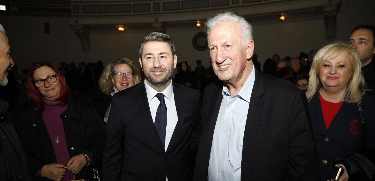 Νίκος Ανδρουλάκης και Κώστας Σκανδαλίδης