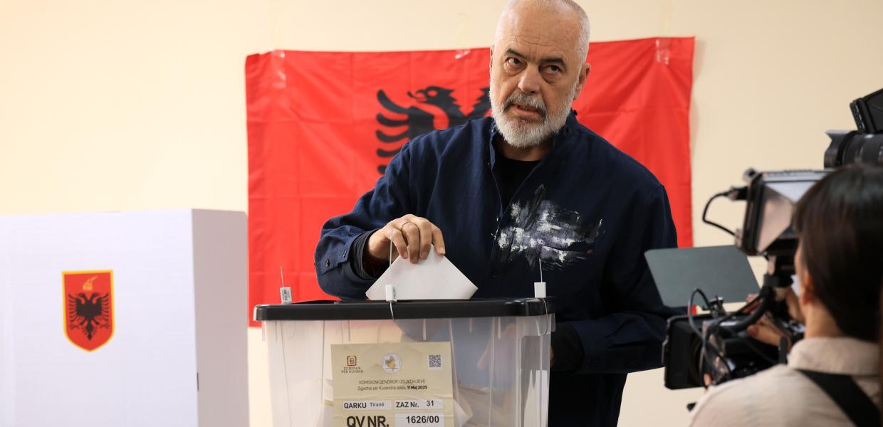 ΕΝΤΙ ΡΑΜΑ ΝΙΚΗΤΗΣ ΕΚΛΟΓΩΝ ΣΤΗΝ ΑΛΒΑΝΙΑ