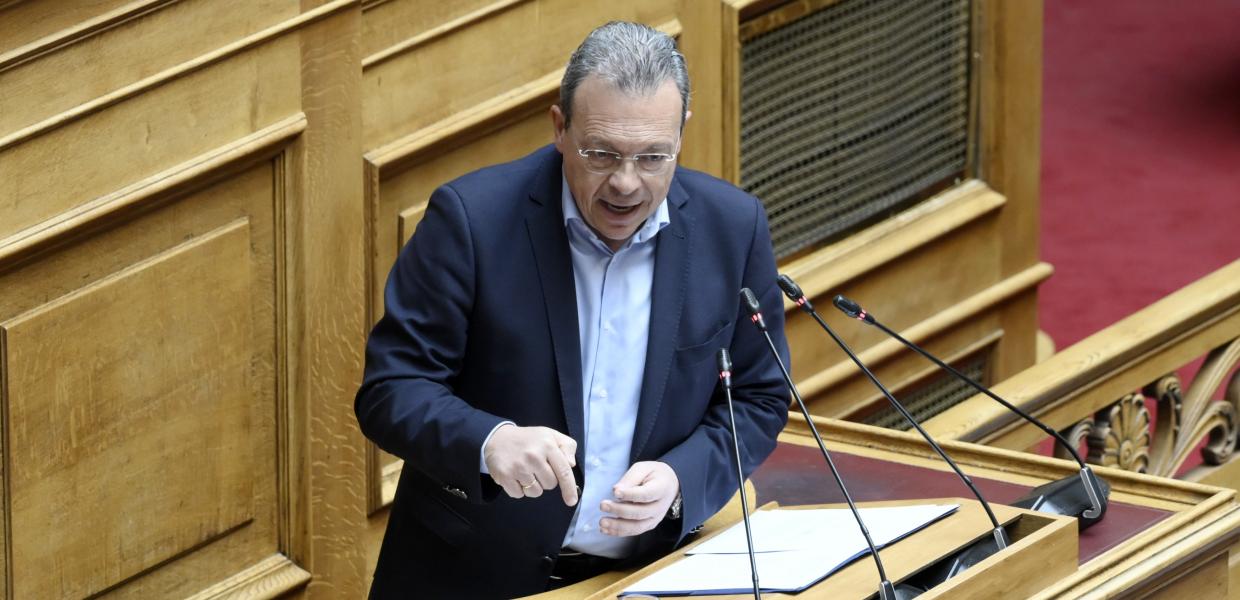 Ο Σωκράτης Φάμελλος στη Βουλή