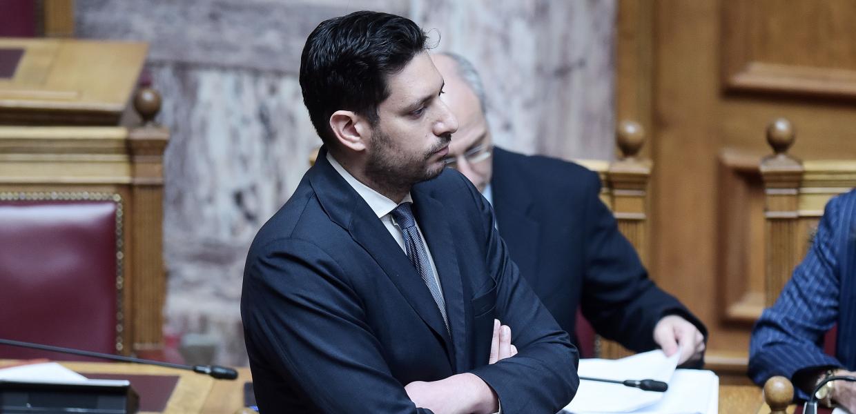 Ο Κωνσταντίνος Κυρανάκης στη Βουλή