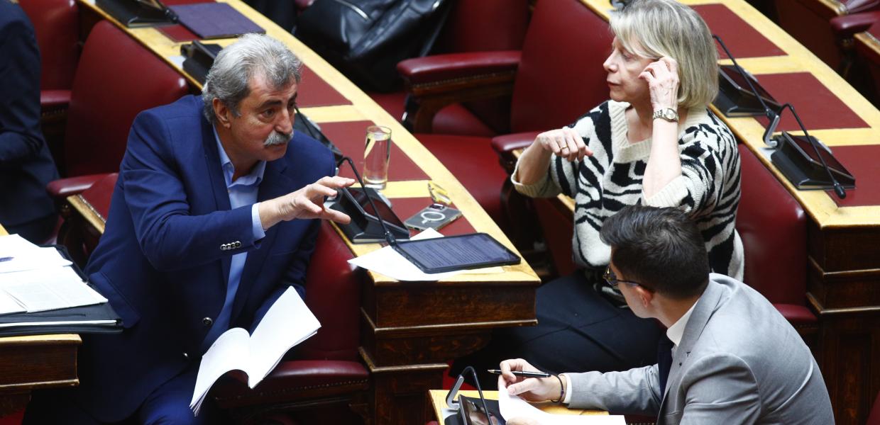 Παύλος Πολάκης και Έλενα Ακρίτα