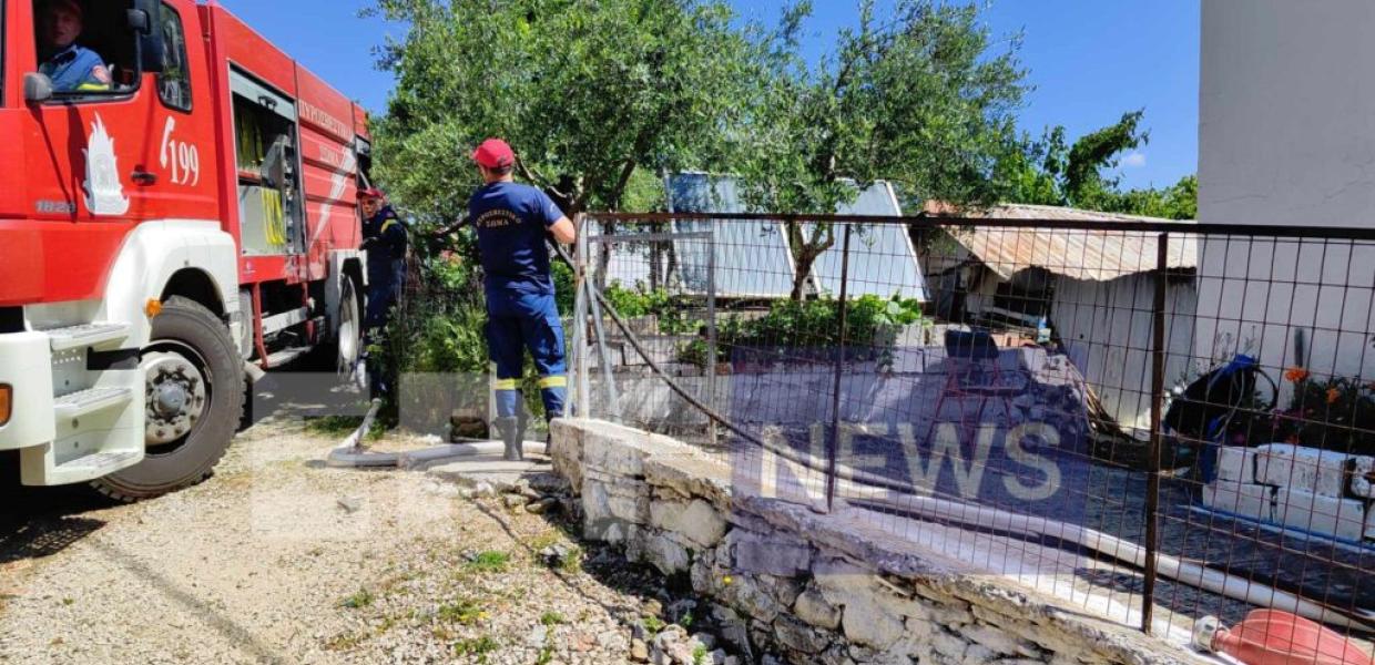 Το σπίτι που βρήκαν τον θάνατο οι δύο ηλικιωμένες αδερφές στην Άνω Ράχη Πρέβεζας