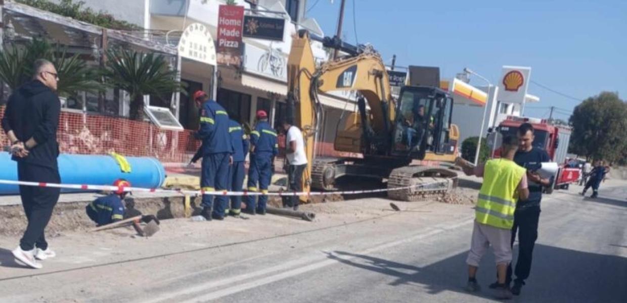 Το σημείο που έχασε τη ζωή του ο 28χρονος εργάτης στη Ρόδο