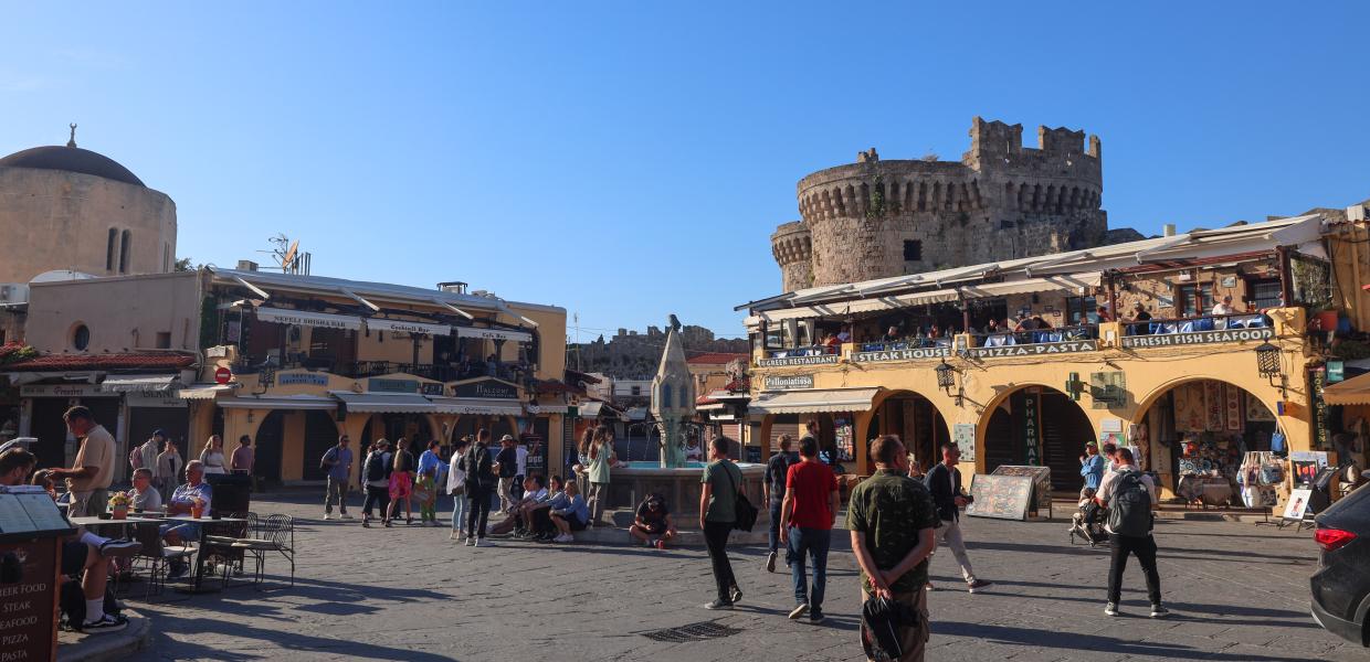 Η μεσαιωνική πόλη στη Ρόδο