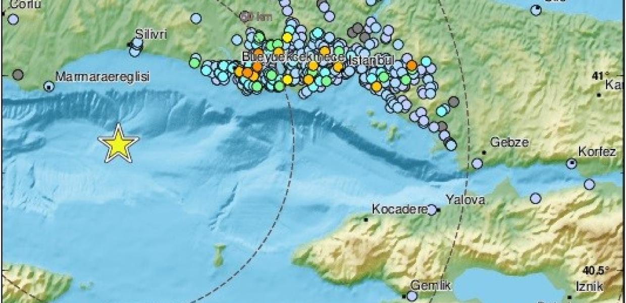 Σεισμός στην Τουρκία στις 03/05/2025