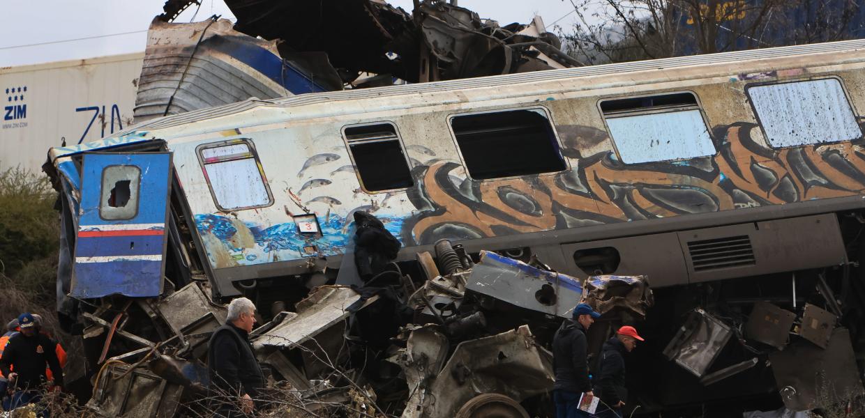 Σύγκρουση τρένων στα Τέμπη