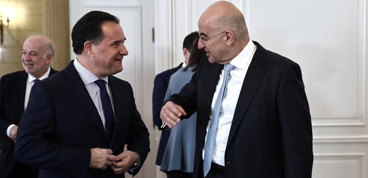 Άδωνις Γεωργιάδης και Νίκος Δένδιας