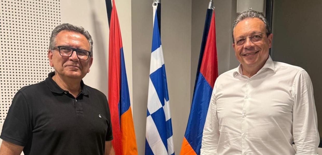 Επίσκεψη του προέδρου του ΣΥΡΙΖΑ-ΠΣ Σωκράτη Φάμελλου στην Αρμενική Κοινότητα Θεσσαλονίκης