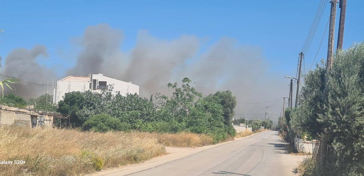 Φωτιά στην Ανάβυσσο