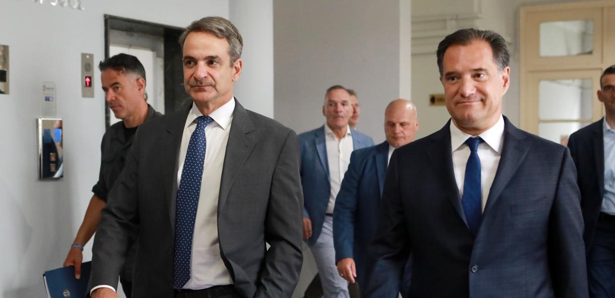 Κυριάκος Μητσοτάκης και Άδωνις Γεωργιάδης