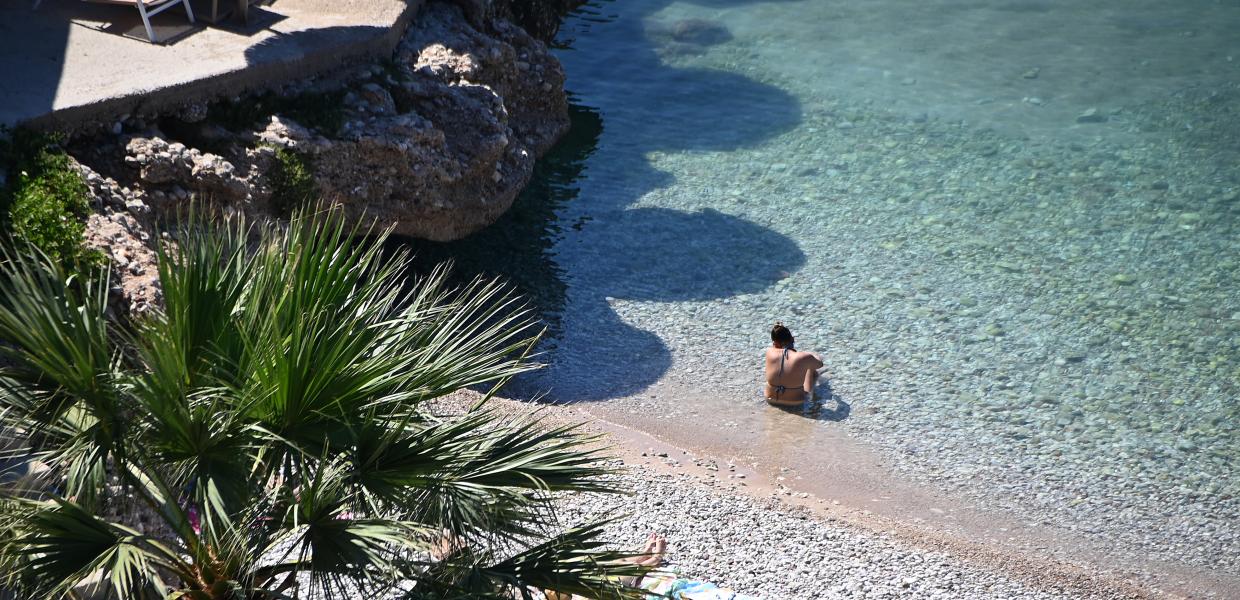 καιρός καλοκαίρι παραλία θάλασσα