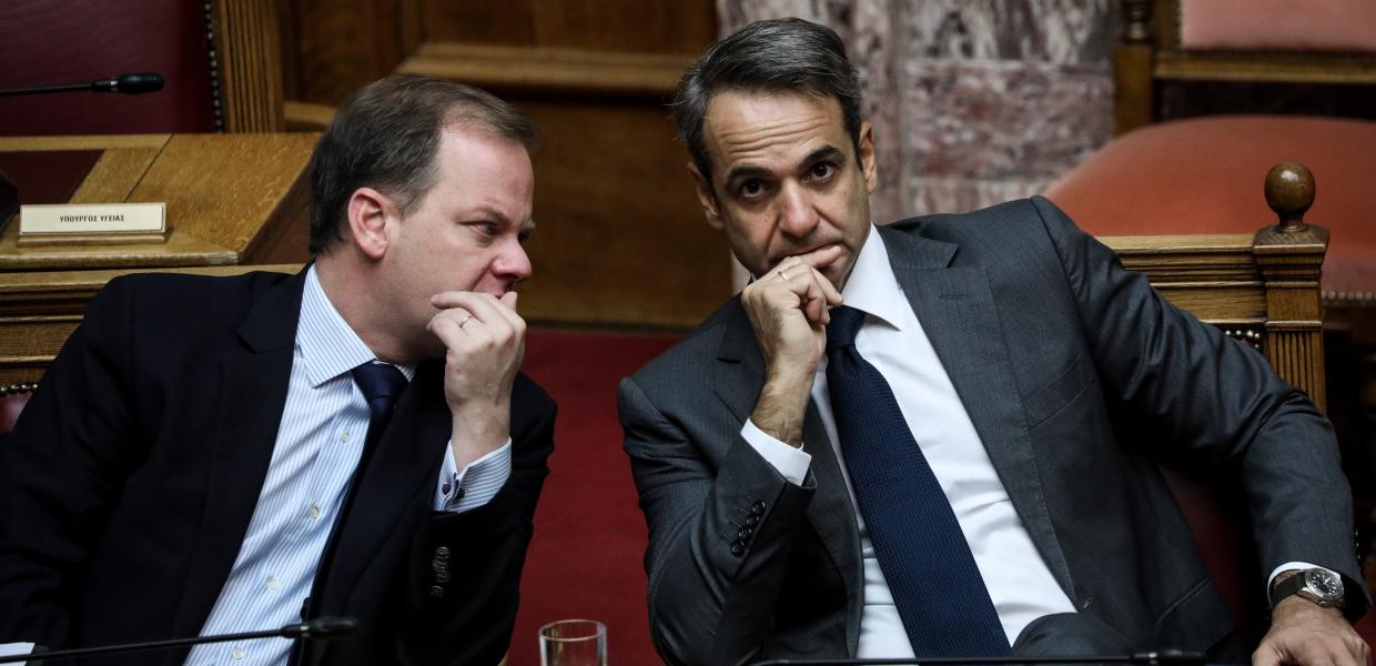 Κώστας Καραμανλής και Κυριάκος Μητσοτάκης