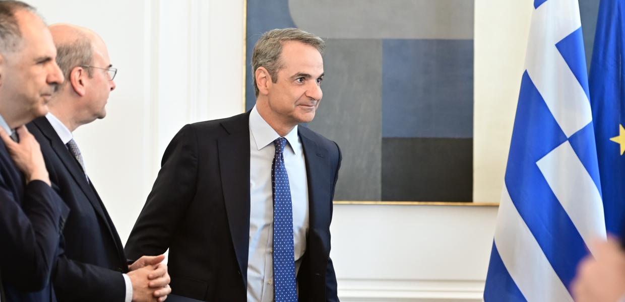 Κυριάκος Μητσοτάκης και Κωστής Χατζηδάκης