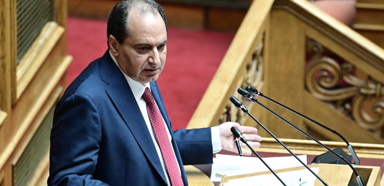 Ο Χρήστος Σπίρτζης στη Βουλή