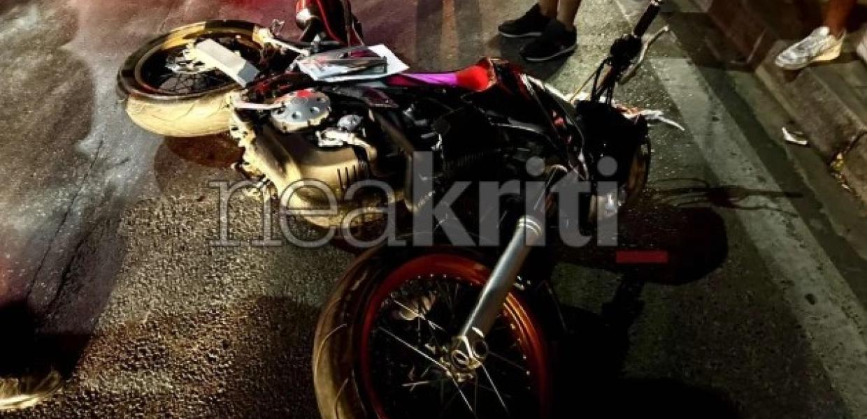 ΠΑΡΑΣΥΡΣΗ ΑΝΗΛΙΚΗΣ ΑΠΌ ΜΟΤΟΣΙΚΛΕΤΑ ΣΤΟ ΗΡΑΚΛΕΙΟ ΚΡΗΤΗΣ