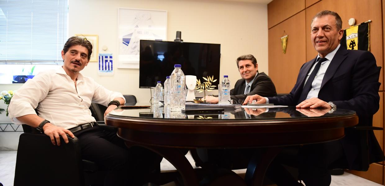 Δημήτρης Γιαννακόπουλος και Γιάννης Βρούτσης