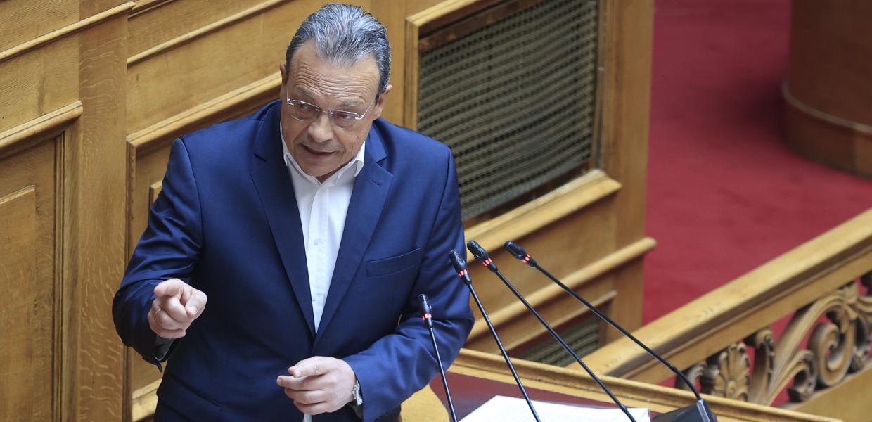 Ο Σωκράτης Φάμελλος στη Βουλή
