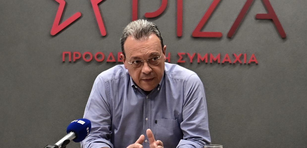Συνάντηση του προέδρου του ΣΥΡΙΖΑ - Προοδευτική Συμμαχία Σωκράτη Φάμελλου, με εκπροσώπους του Σωματείου Εργαζομένων των Ελληνικών Αμυντικών Συστημάτων