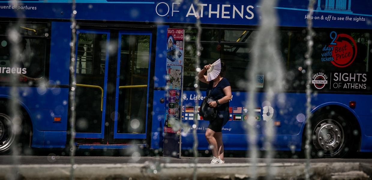 Καύσωνας στην Αθήνα