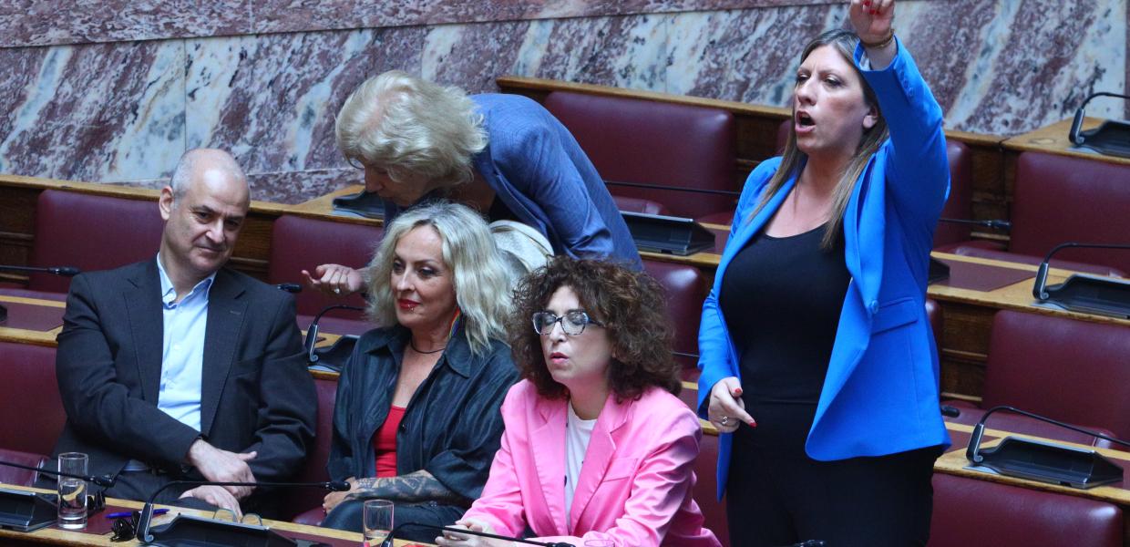 Η Ζωή Κωνσταντοπούλου στη Βουλή