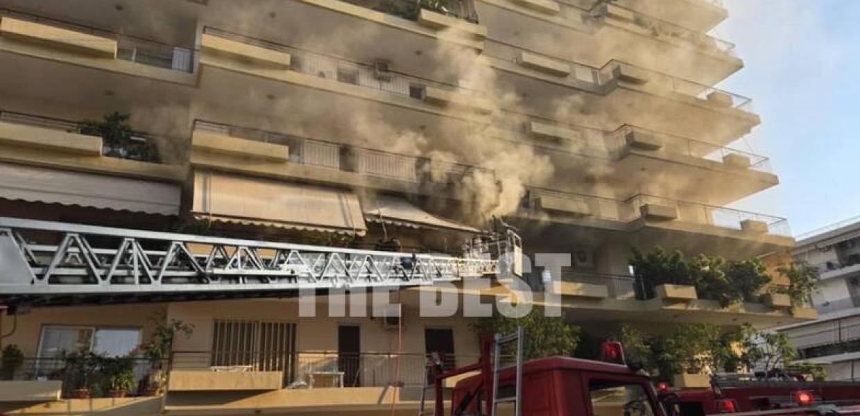 ΝΕΚΡΗ 80ΧΡΟΝΗ ΜΕ ΑΝΑΠΗΡΙΑ ΣΕ ΦΩΤΙΑ ΣΤΟ ΔΙΑΜΕΡΙΣΜΑ ΤΗΣ