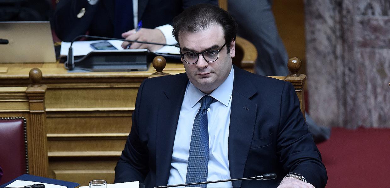 Ο Κυριάκος Πιερρακάκης στη Βουλή
