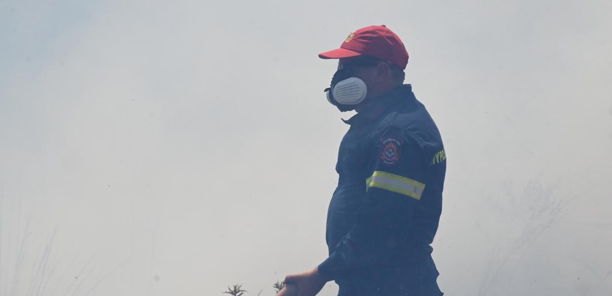  Πυρκαγιά εκδηλώθηκε σε αγροτική έκταση μεταξύ Μυκήνες - Φίχτια, και στο οποίο υπήρχε στέγαστρο για αρχαιολογικά ευρήματα που υπήρχαν στο χώρο