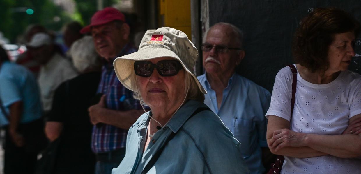 Σύνταξη - συνταξιουχοι - ζέστη