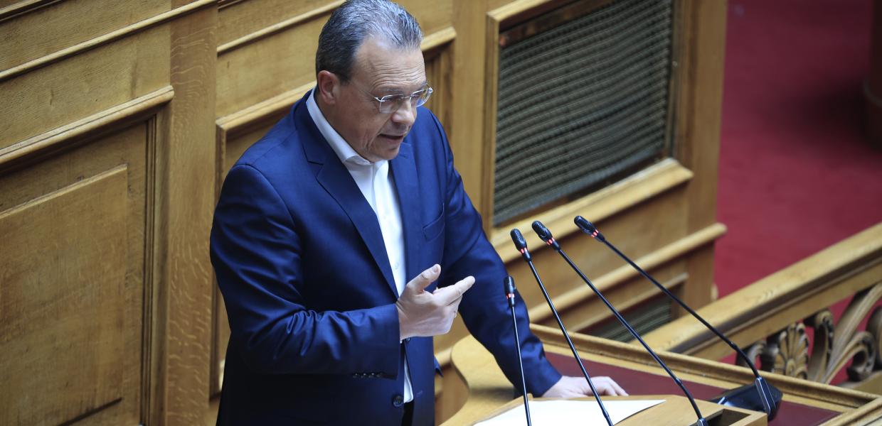 Ο Σωκράτης Φάμελλος στη Βουλή