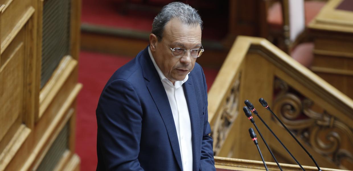 Ο Σωκράτης Φάμελλος στη Βουλή