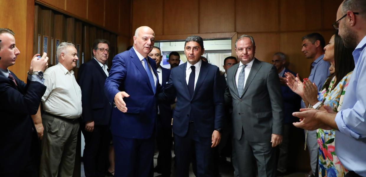 Κώστας Τσιάρας και Λευτέρης Αυγενάκης
