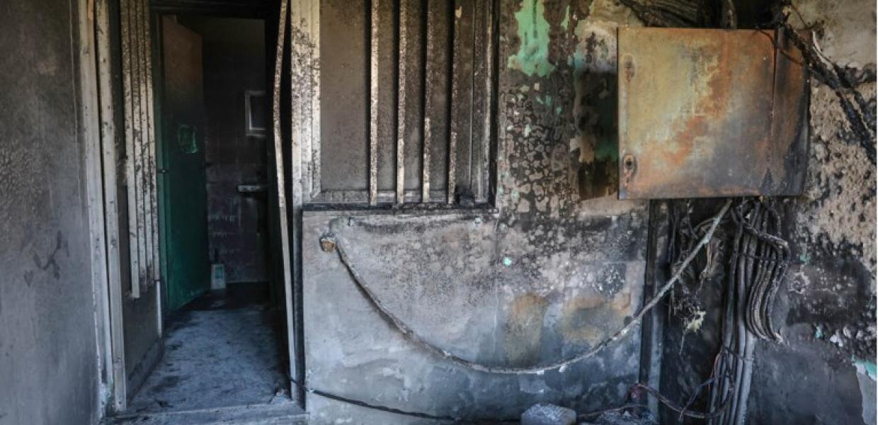 Φωτιά στα αποδυτήρια του γηπέδου του ΕΓΟΗ