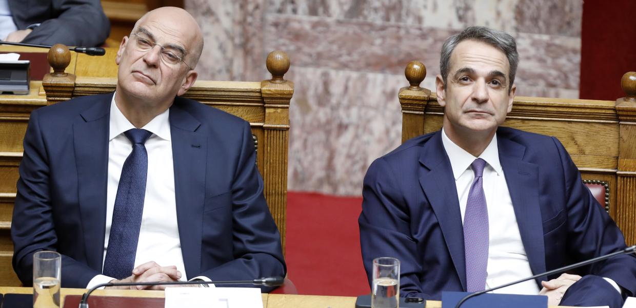 Νίκος Δένδιας και Κυριάκος Μητσοτάκης