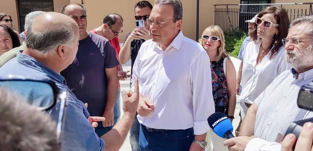 Ο Σωκράτης Φάμελλος στην Αχαϊα